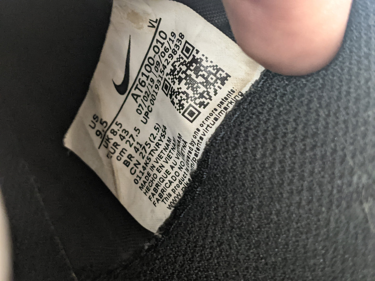 Nike Tiempo Legend 8 Academy TF Kinetic Black