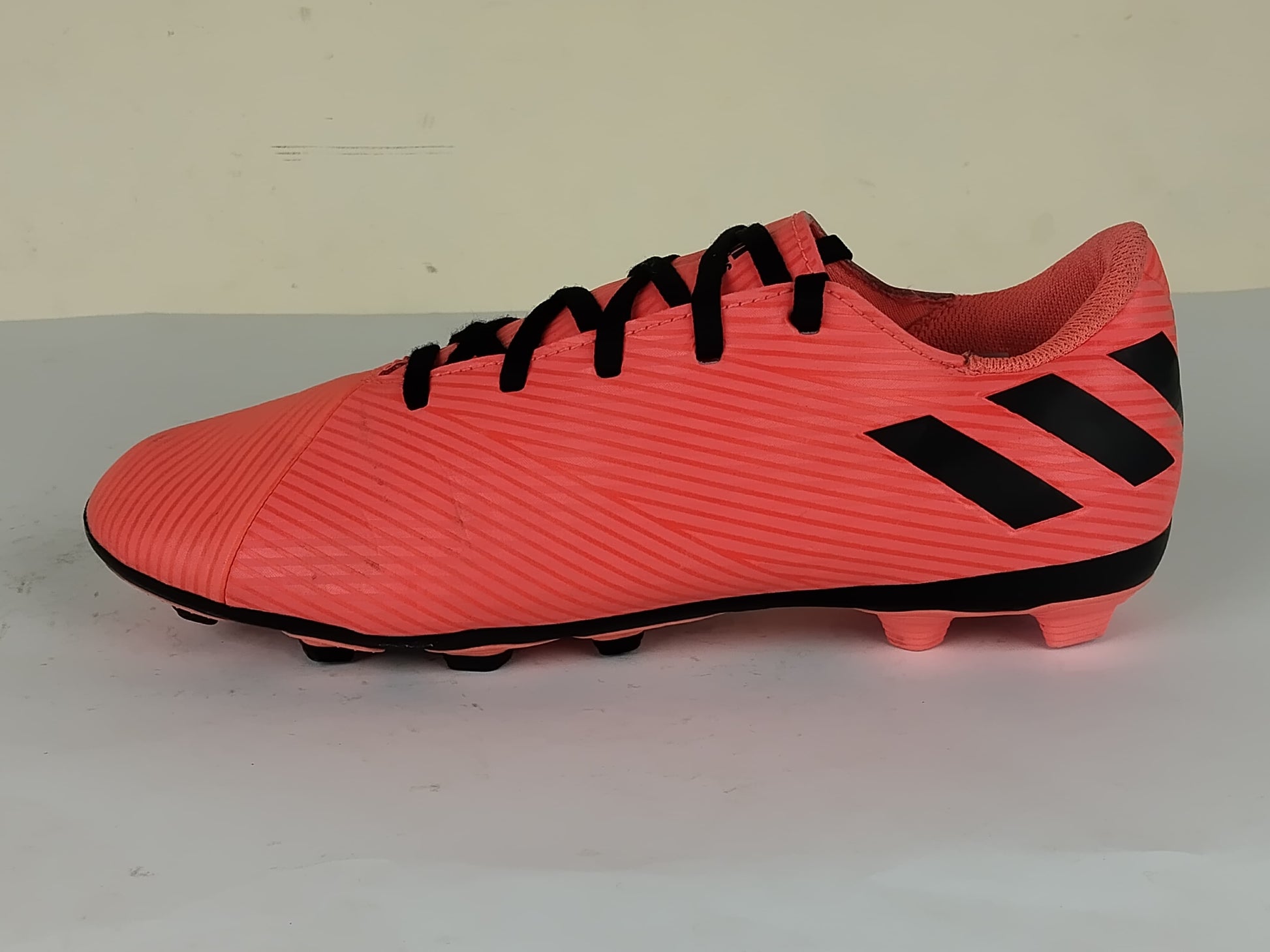 adidas Nemeziz 19.4 FG/AG Inflight - Coral Signal/Core Black/Solar Red Kids