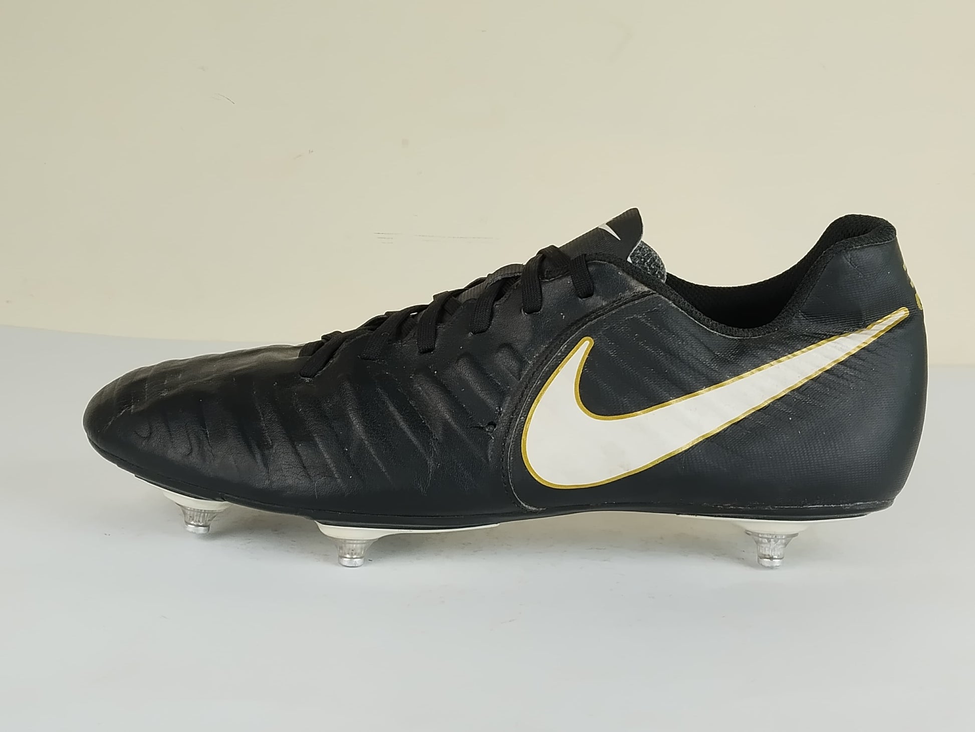 Nike Tiempo Rio 4 SG 'Black/White