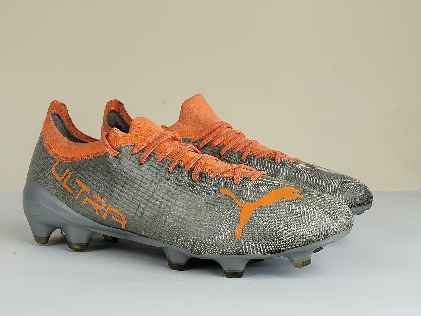 PUMA Ultra 2.4 FG/AG Instinct - Diamond Silver/Neon Citrus