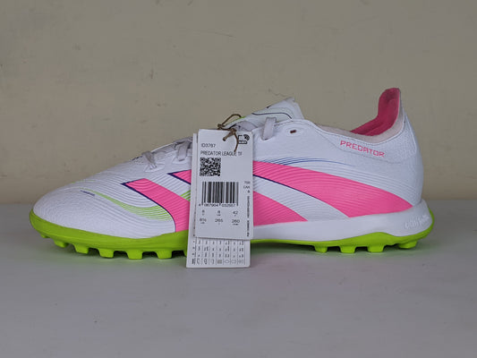 adidas Predator League TF Celestial Victory - Footwear White/Lucid Pink/Lucid Lemon