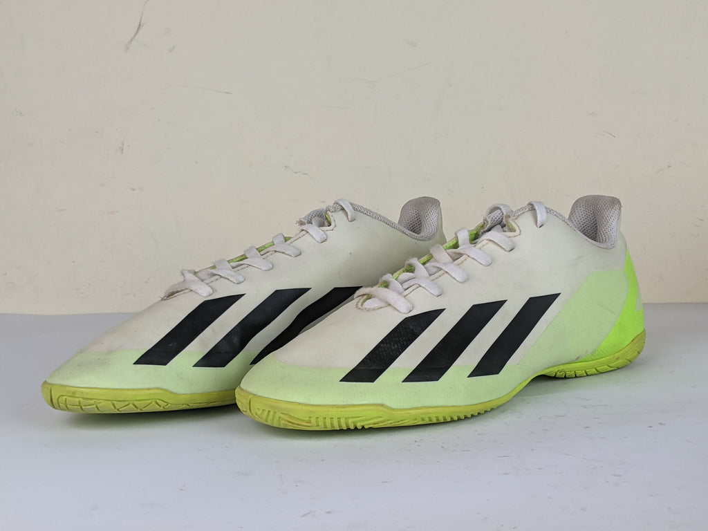 adidas X Crazyfast.4 IN 'White/Green