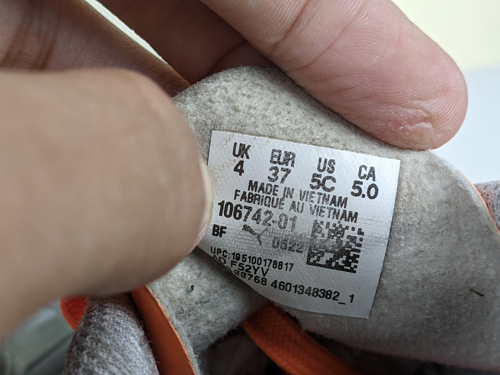 Puma Ultra 4.4 FG Jr 'Silver/Orange
