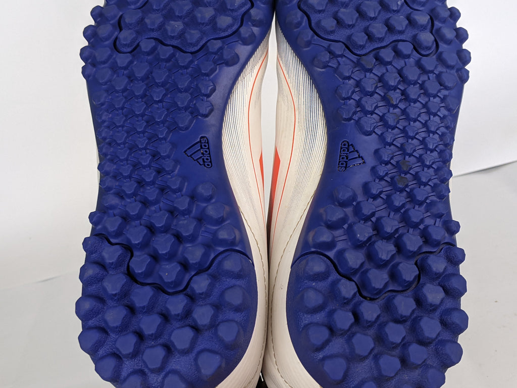 adidas F50 Club TF Advancement - Footwear White/Solar Red/Lucid Blue Kids