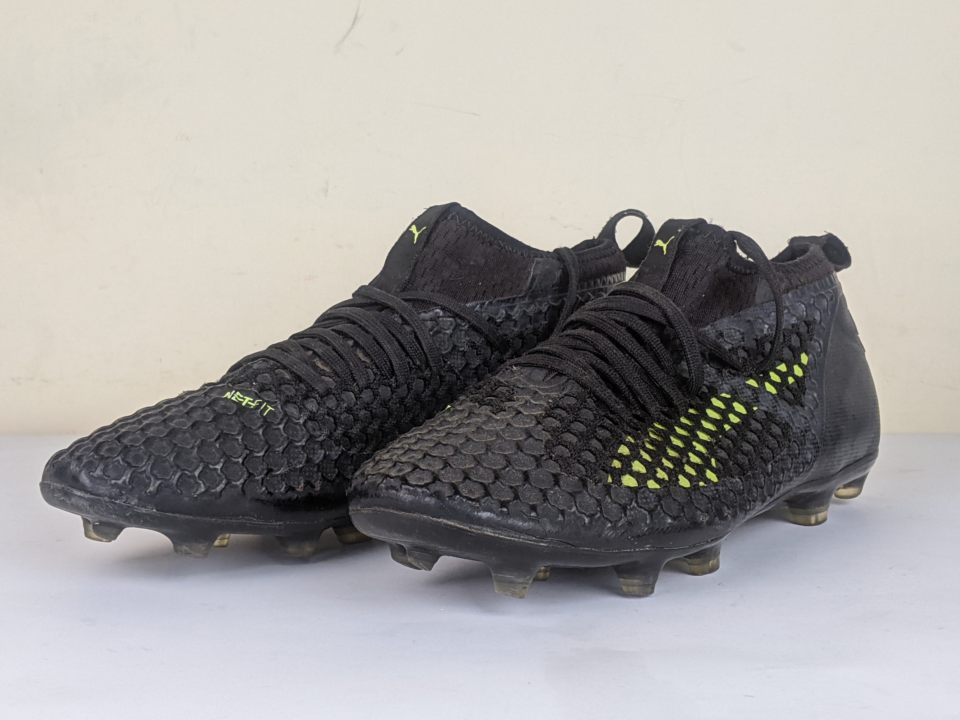 Puma Future 18.2 Netfit FG 'Black/Green'