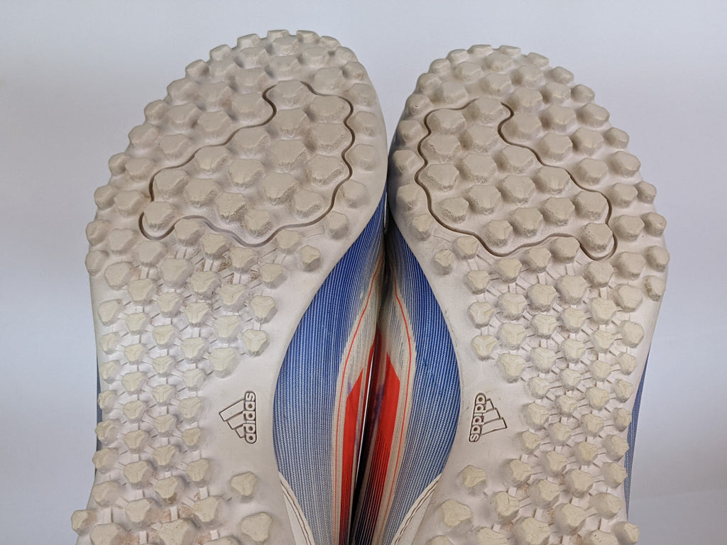 adidas F50 Club TF Advancement - Footwear White/Solar Red/Lucid Blue