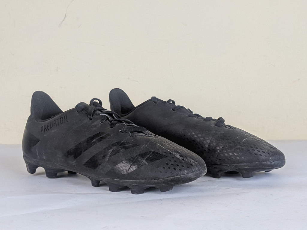 adidas Predator 20.4 FG/AG Dark Motion - Core Black/Solid Grey Kids