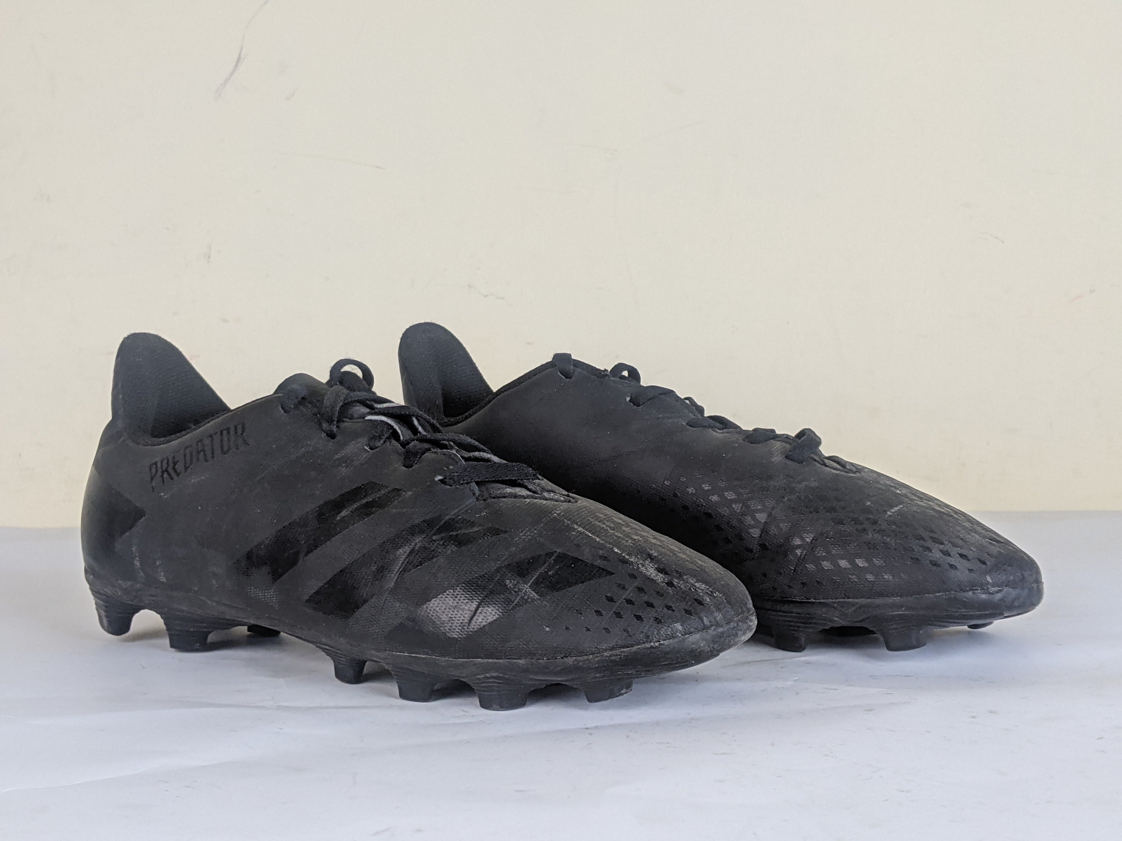 adidas Predator 20.4 FG/AG Dark Motion - Core Black/Solid Grey Kids