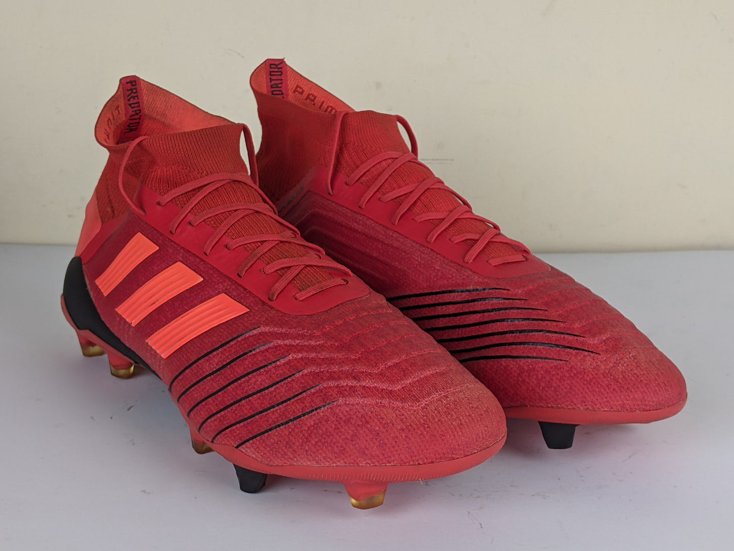 adidas Predator 19.1 FG/AG Initiator - Red/Black