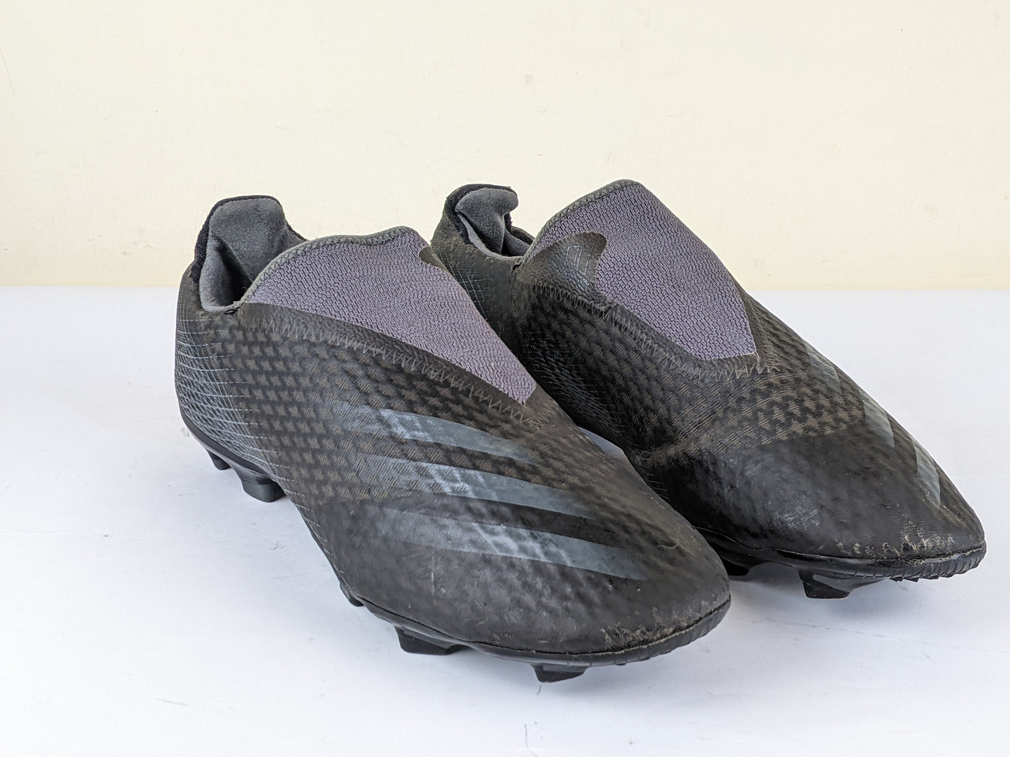 adidas X Ghosted .3 Laceless FG/AG Superstealth - Core Black/Grey Six