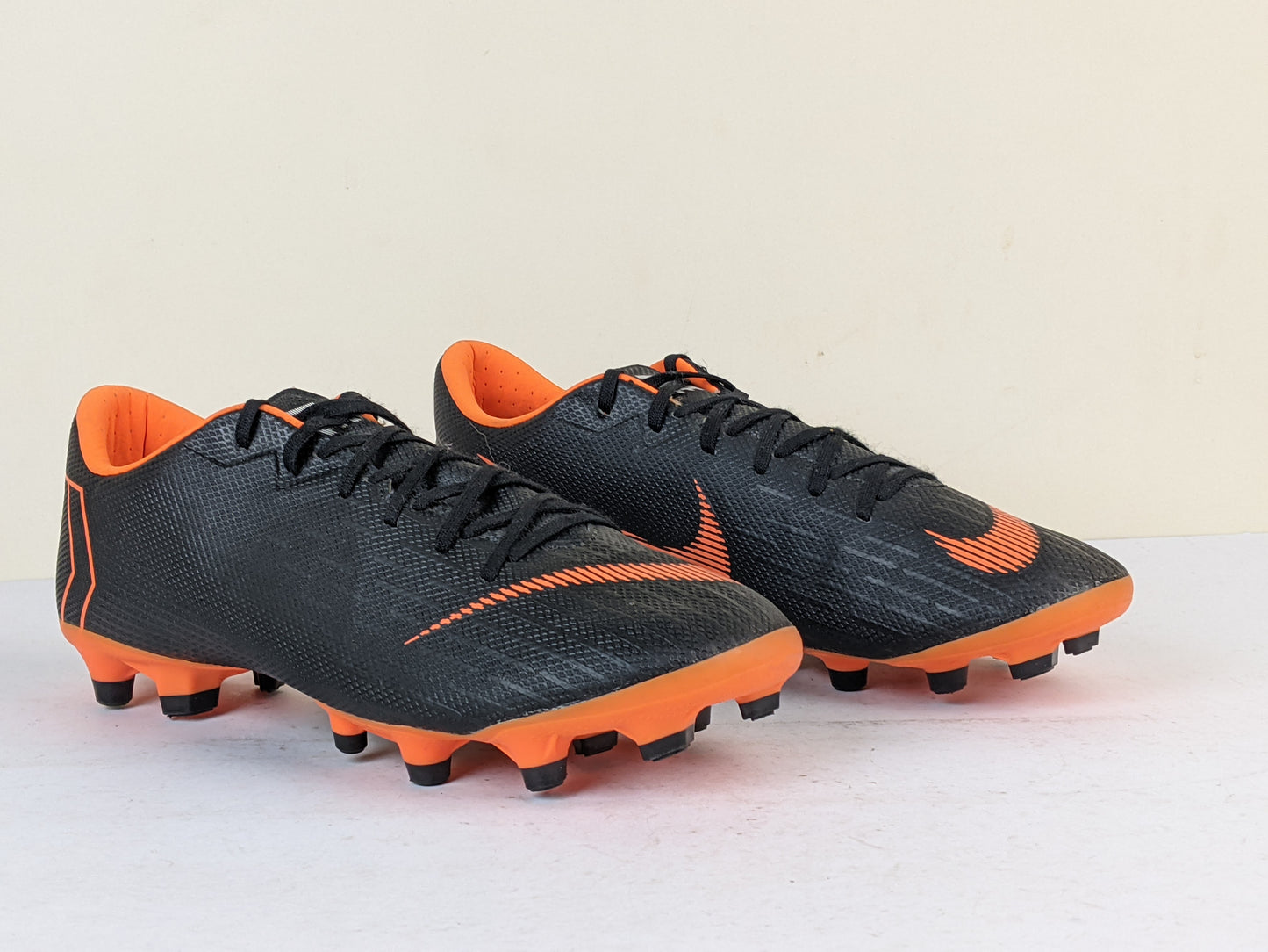 Nike Mercurial Vapor 12 Academy MG Fast AF - Black/Total Orange/White