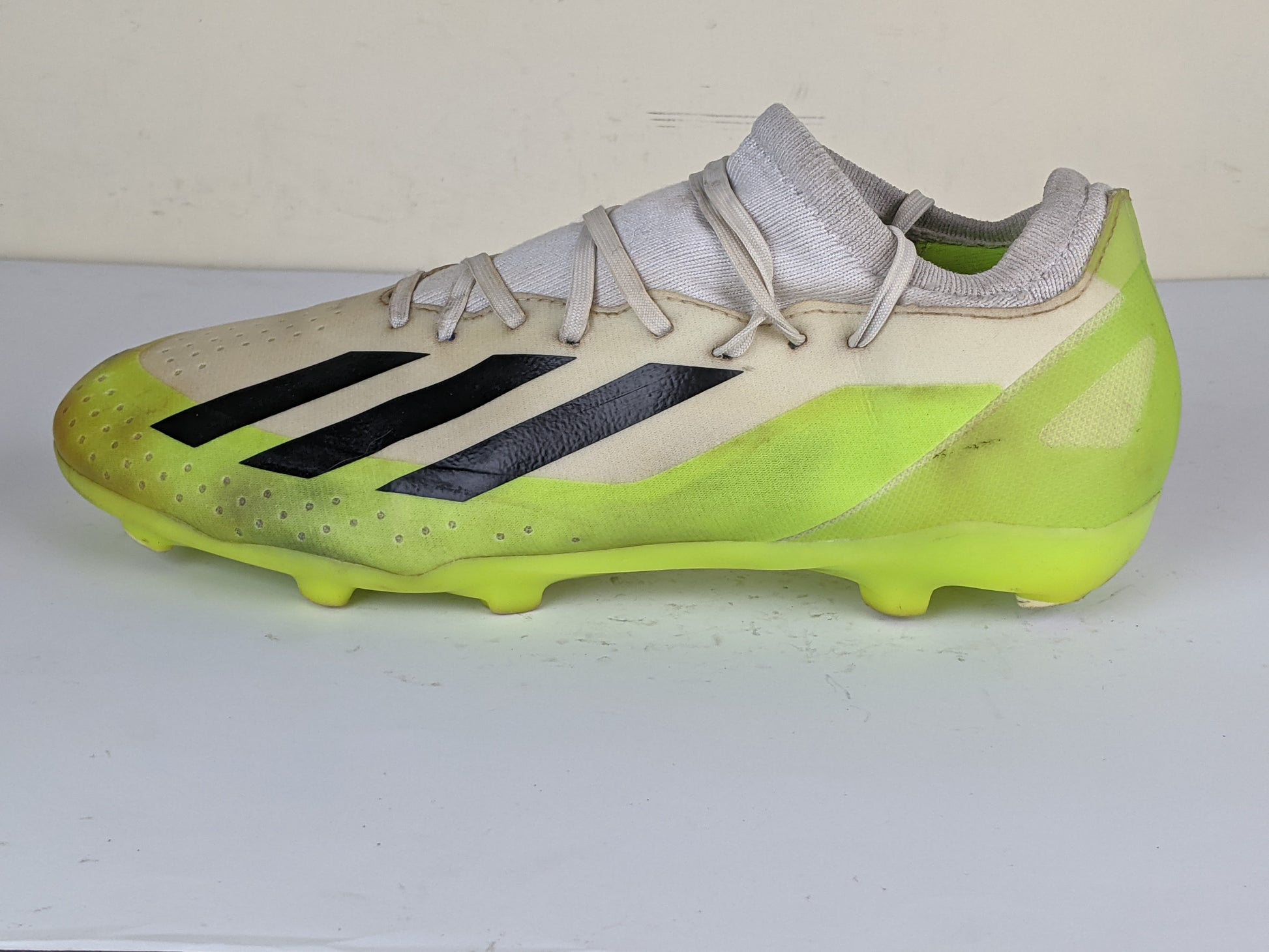 adidas X Crazyfast.3 FG Crazyrush - White/Black/Yellow