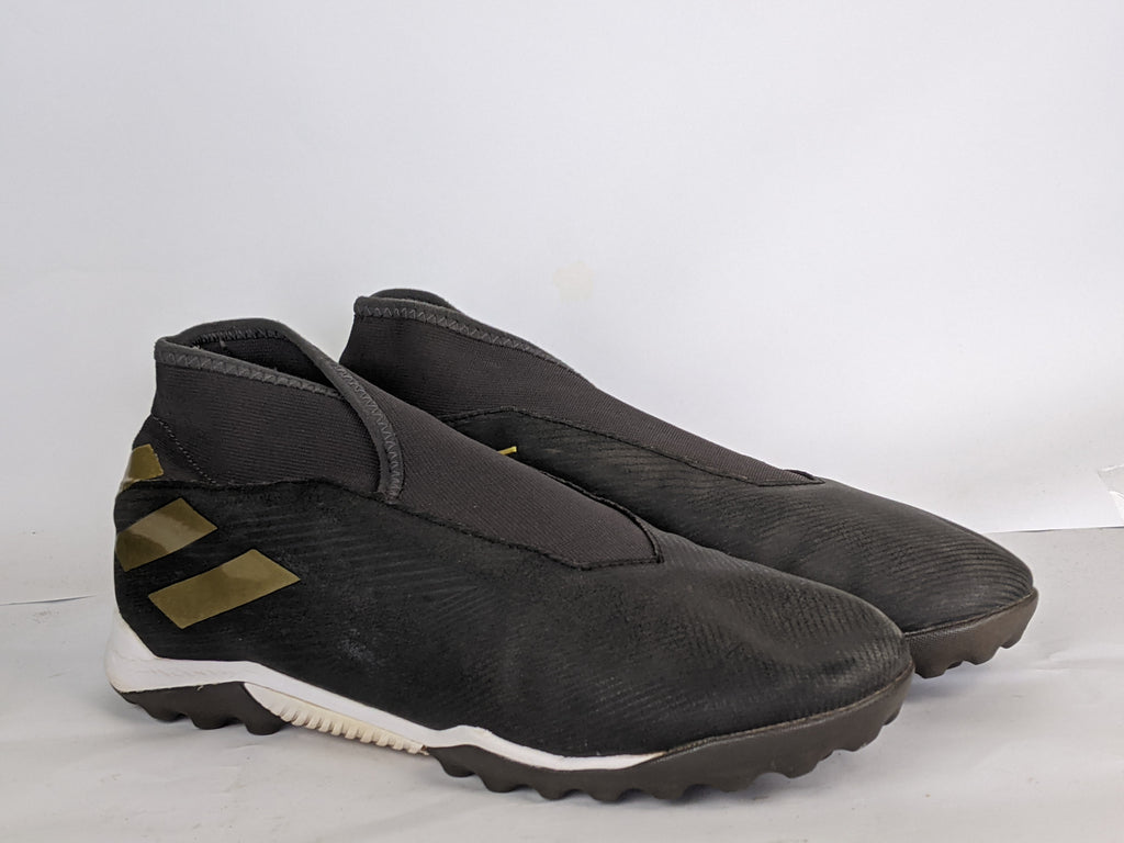 adidas Nemeziz Tango 19.3 TF Laceless Dark Motion - Core Black/Gold Metallic