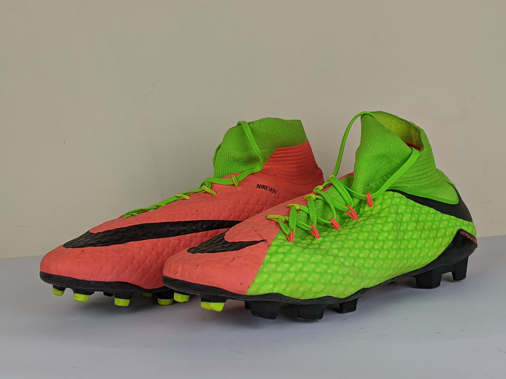 Nike Hypervenom Phatal 3 DF FG Radiation Flare - Electric Green/Black/Hyper Orange