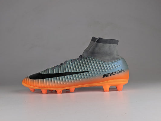 Nike Mercurial Victory VI DF CR7 Chapter 4 AG-PRO - Cool Grey/Orange