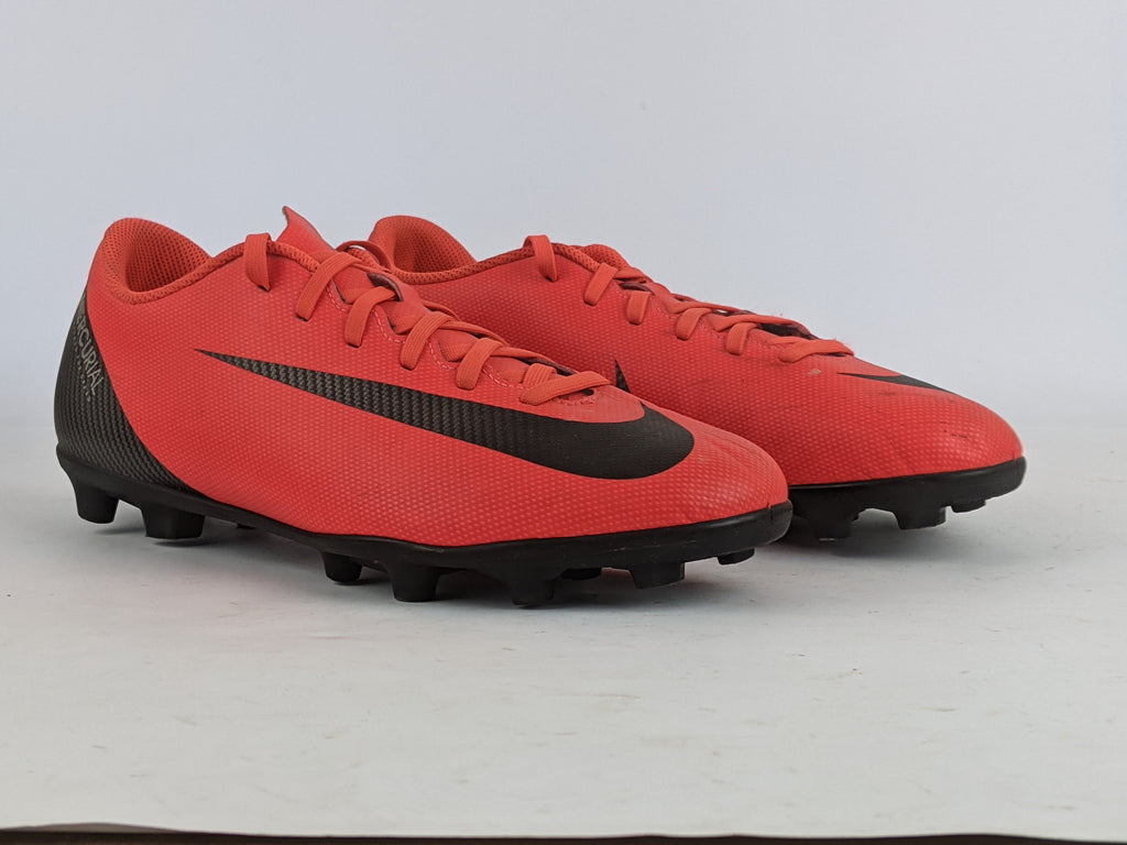 Nike Vapor 12 Club CR7 FG MG 'Solar Red Black'