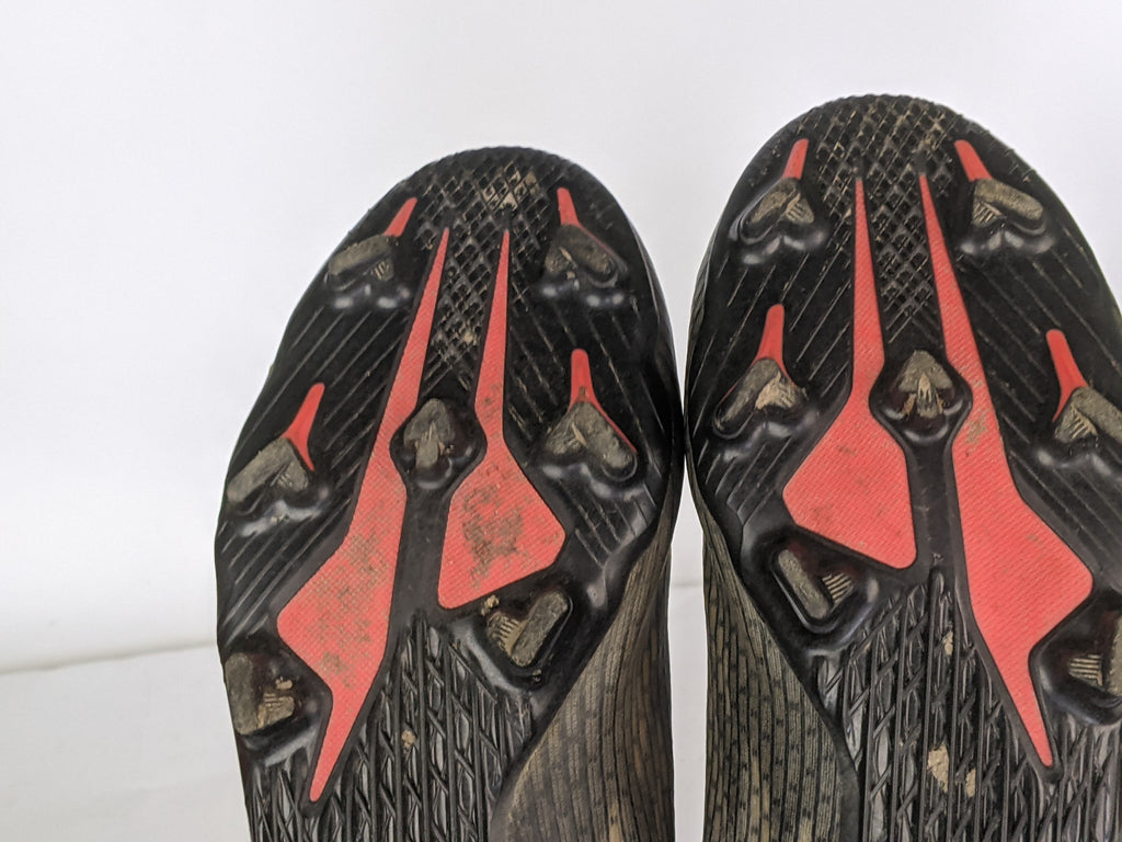 adidas X Speedflow .3 FG Edge of Darkness - Core Black/Sonic Ink/Solar Yellow