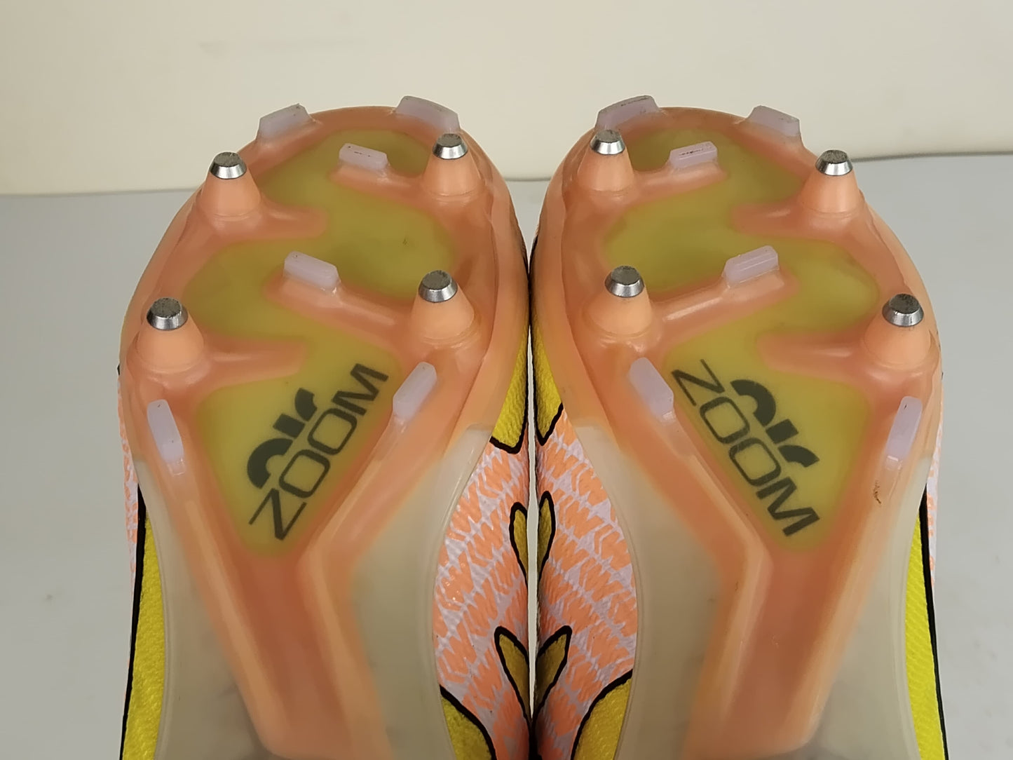 Nike Air Zoom Mercurial Superfly Elite 9 SG-PRO Anti-Clog Lucent - Yellow Strike/Sunset Glow/Barely Grape (Brand New)