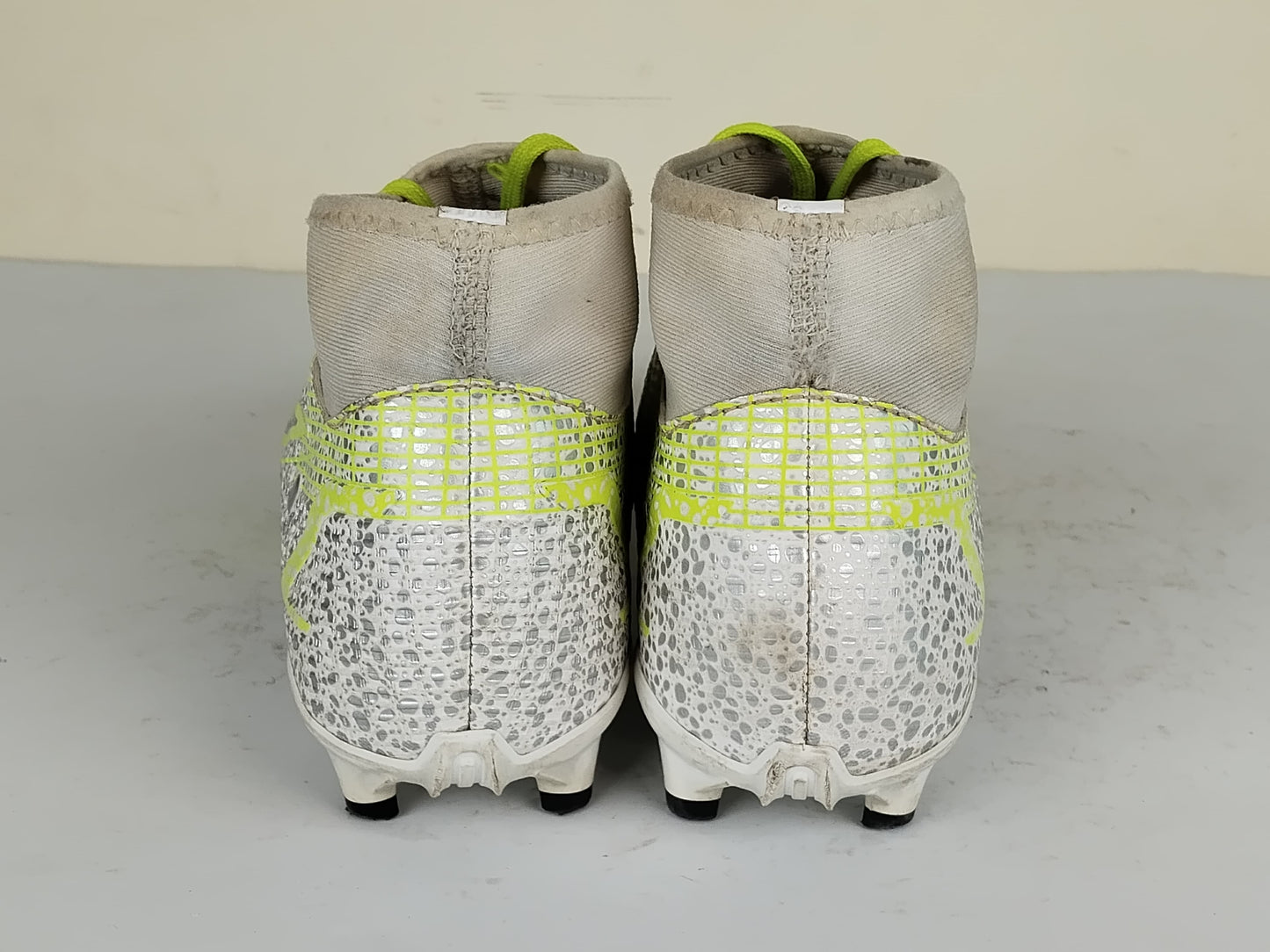 Nike Mercurial Superfly 8 Academy MG Silver Safari - White/Black/Metallic Silver/Volt