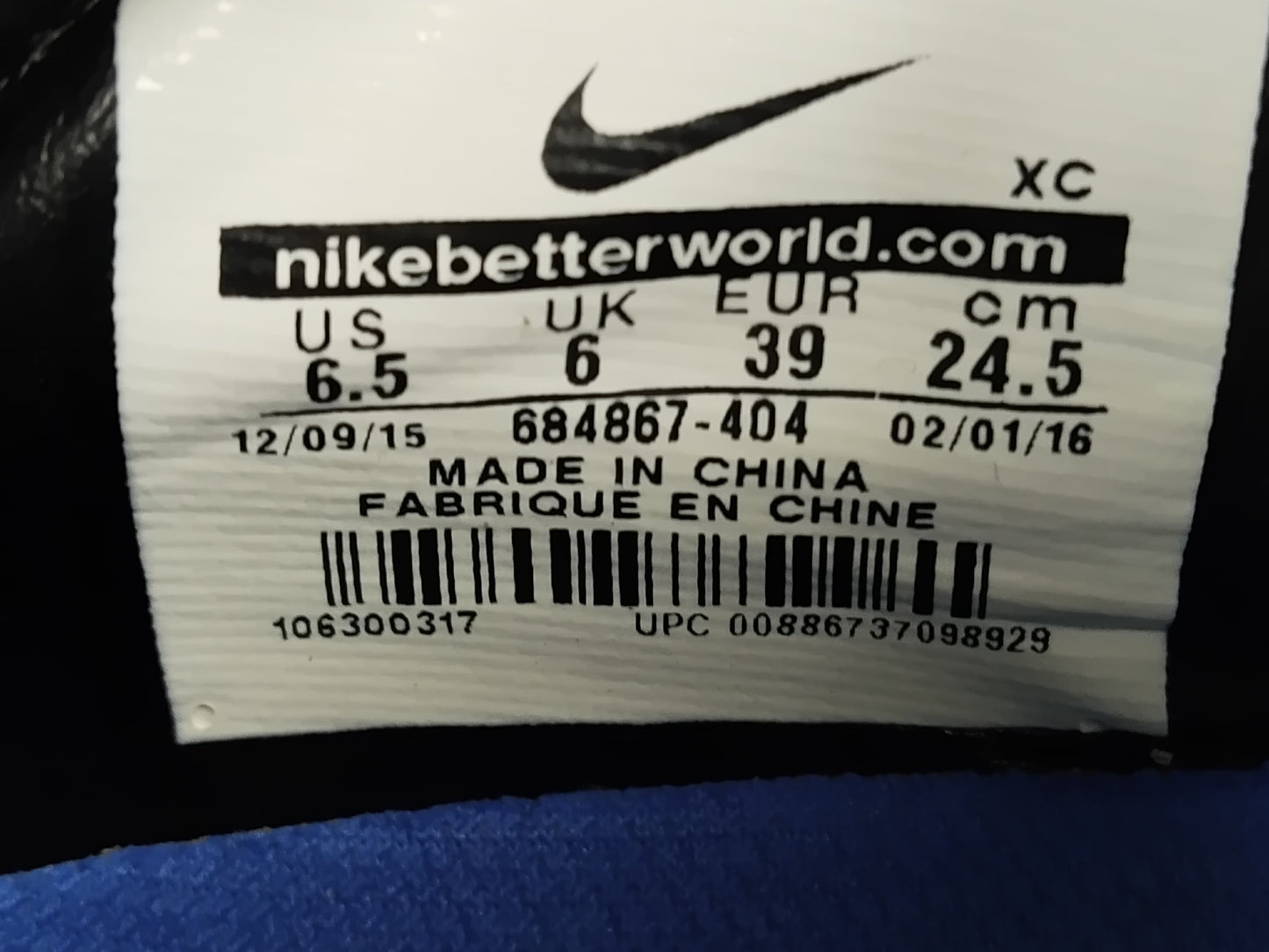 Nike Mercurial Victory V CR7 Deep Royal Blue/Metallic Silver/Black FG