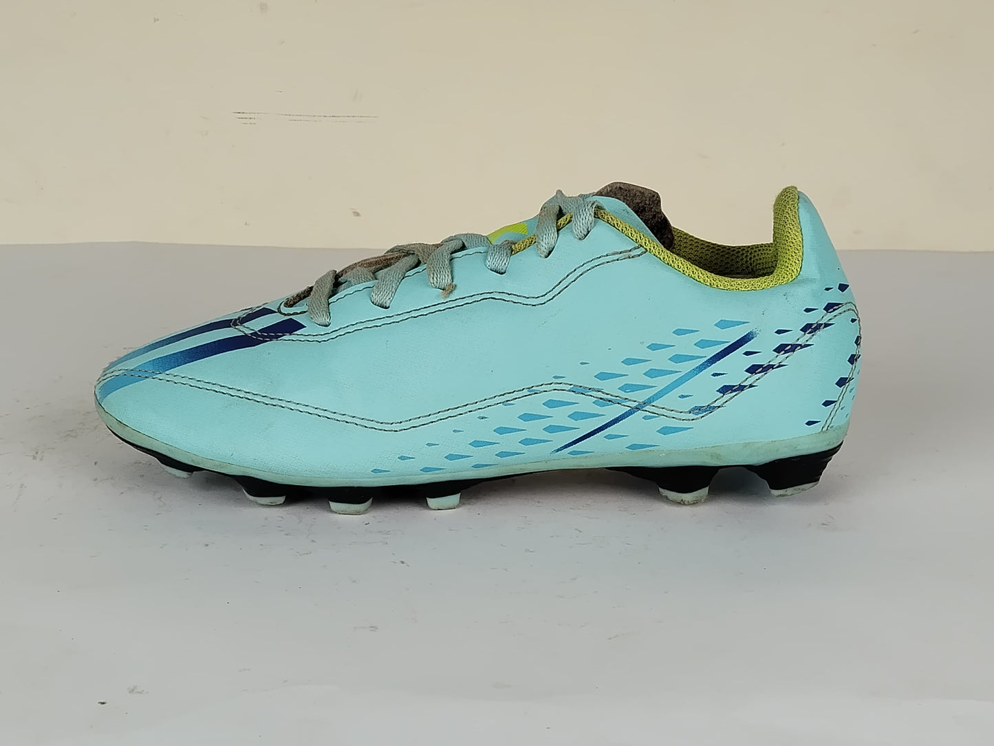 adidas X Speedportal .4 FxG Al Rihla - Clear Aqua/Power Blue/Solar Yellow Kids