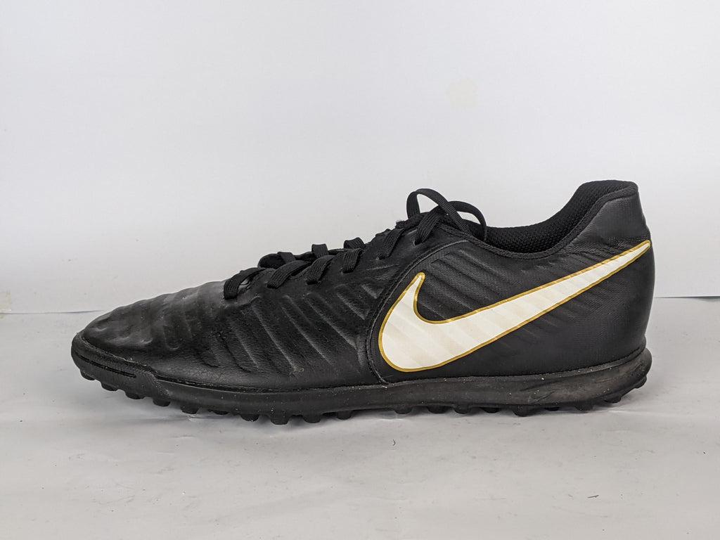 Nike Tiempo Rio III TF Black/White/Metallic Gold