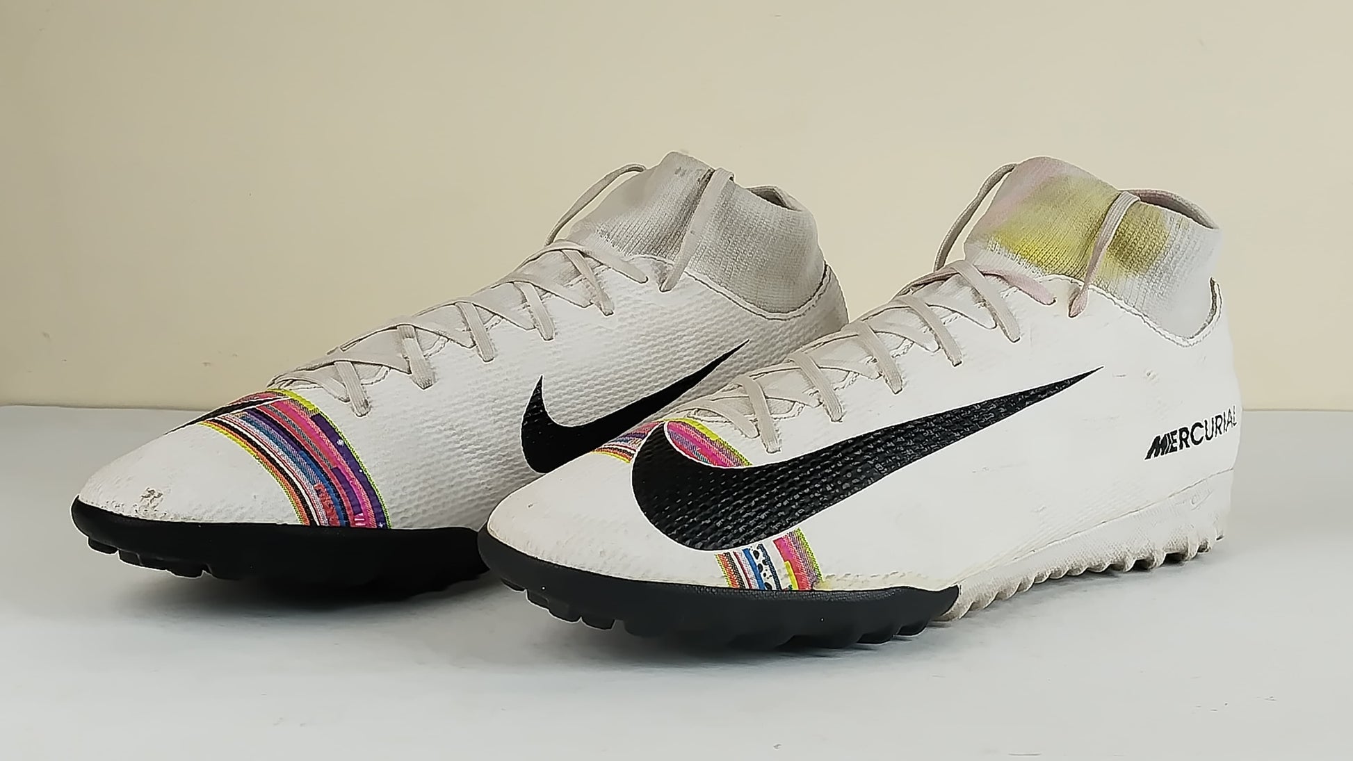 Pure Platinum Superfly Lvl Up Nike Mercurial Superfly Academy TF