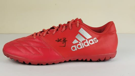 adidas X 16.3 Leather TF Solar Red/Metallic Silver