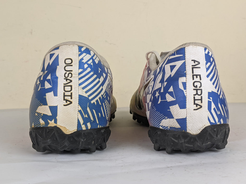 Nike Mercurial Vapor 13 Academy TF NJR Jogo Prismatico - White/Black/Racer Blue/Volt