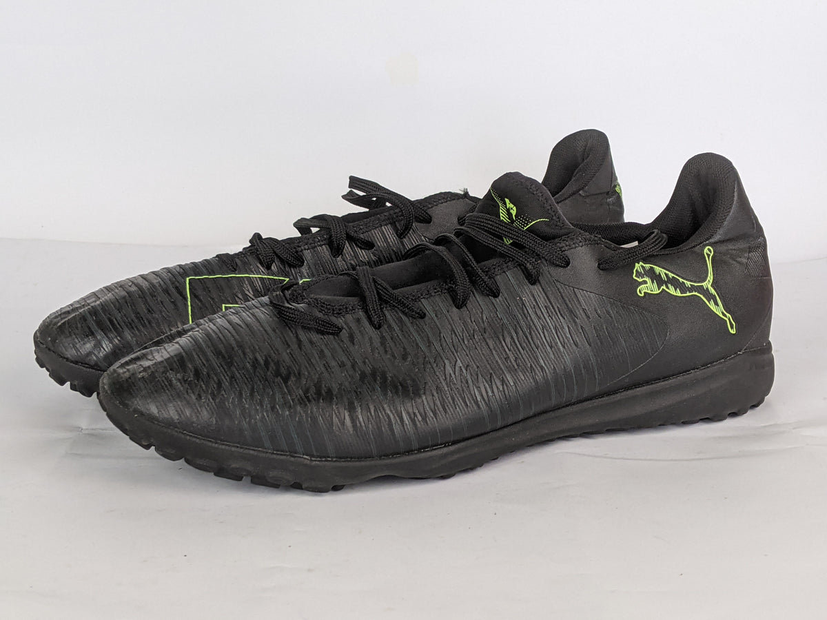 PUMA Future 8 Play TT Eclipse - PUMA Black/Fizzy Light/Green Terrain