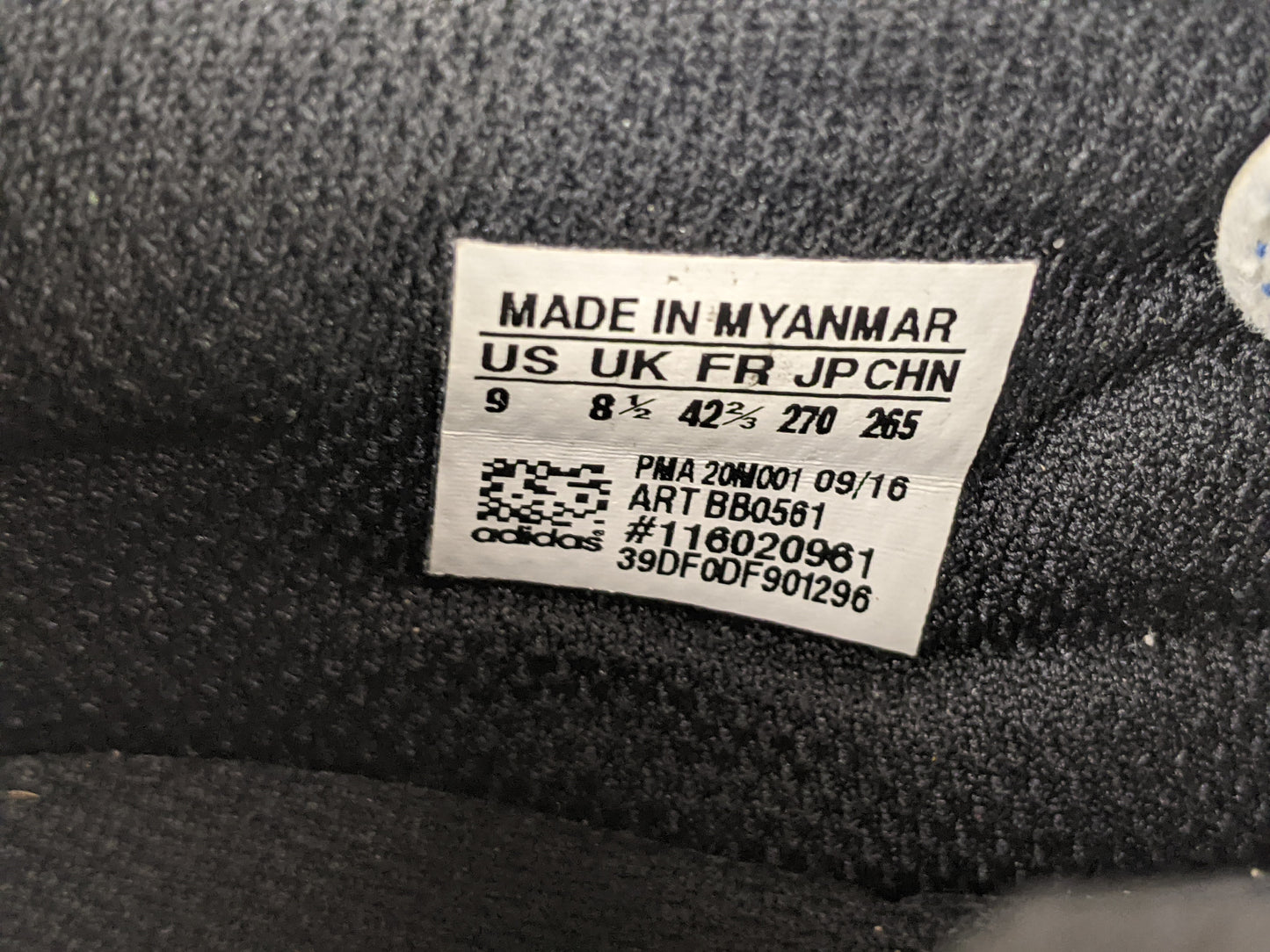 adidas Conquisto II TF 'White/Black