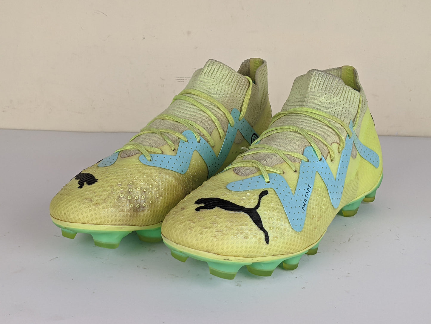 PUMA Future Pro FG/AG Pursuit - Fast Yellow/PUMA Black/Electric Peppermint