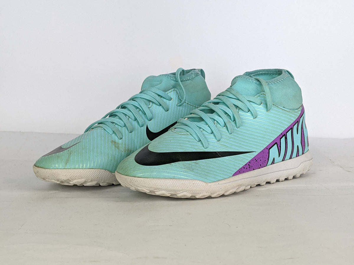 Nike Mercurial Superfly 9 Club TF Peak Ready - Hyper Turquoise/Fuchsia Dream/Black/White Kids