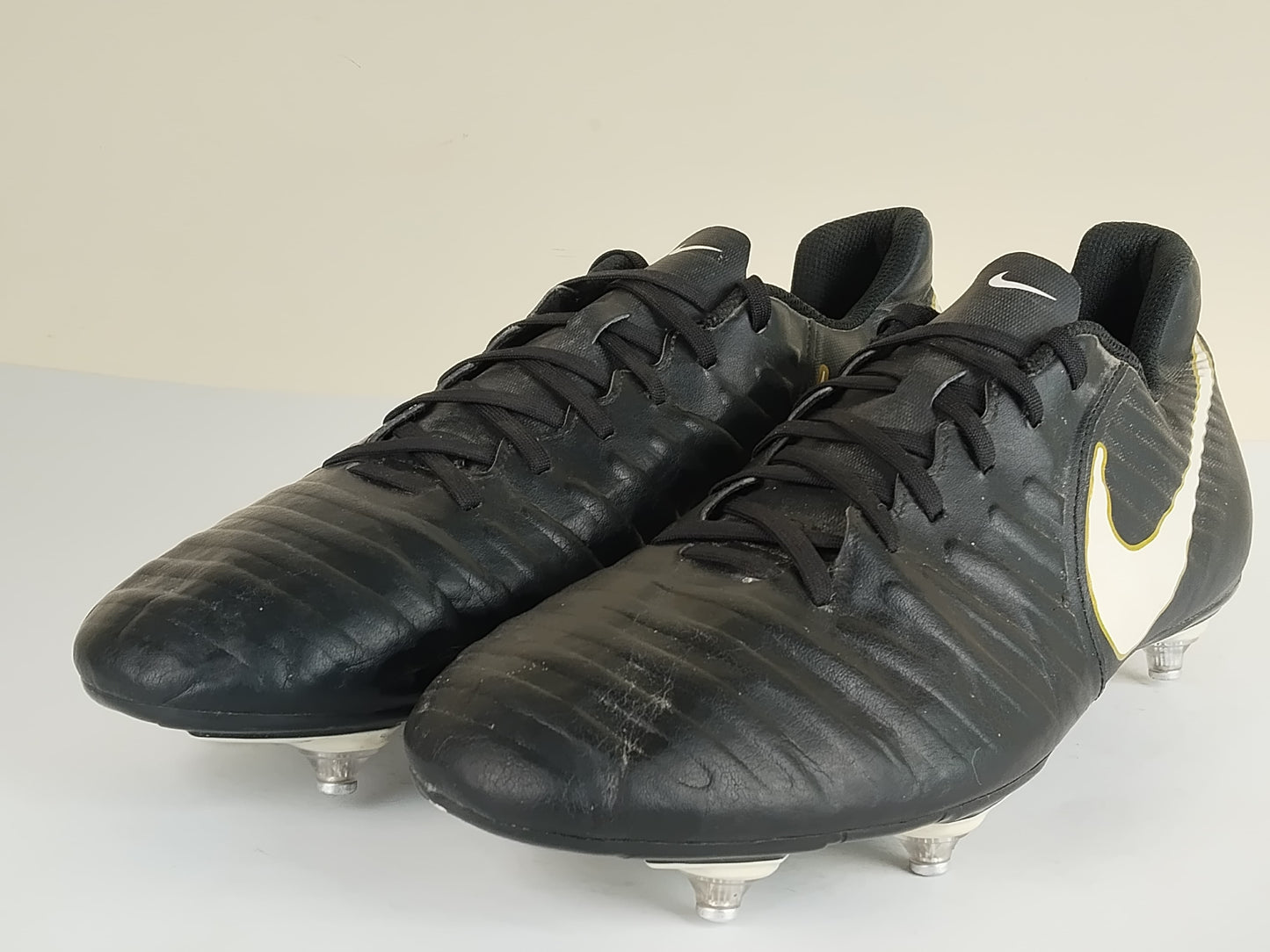 Nike Tiempo Rio 4 SG 'Black/White