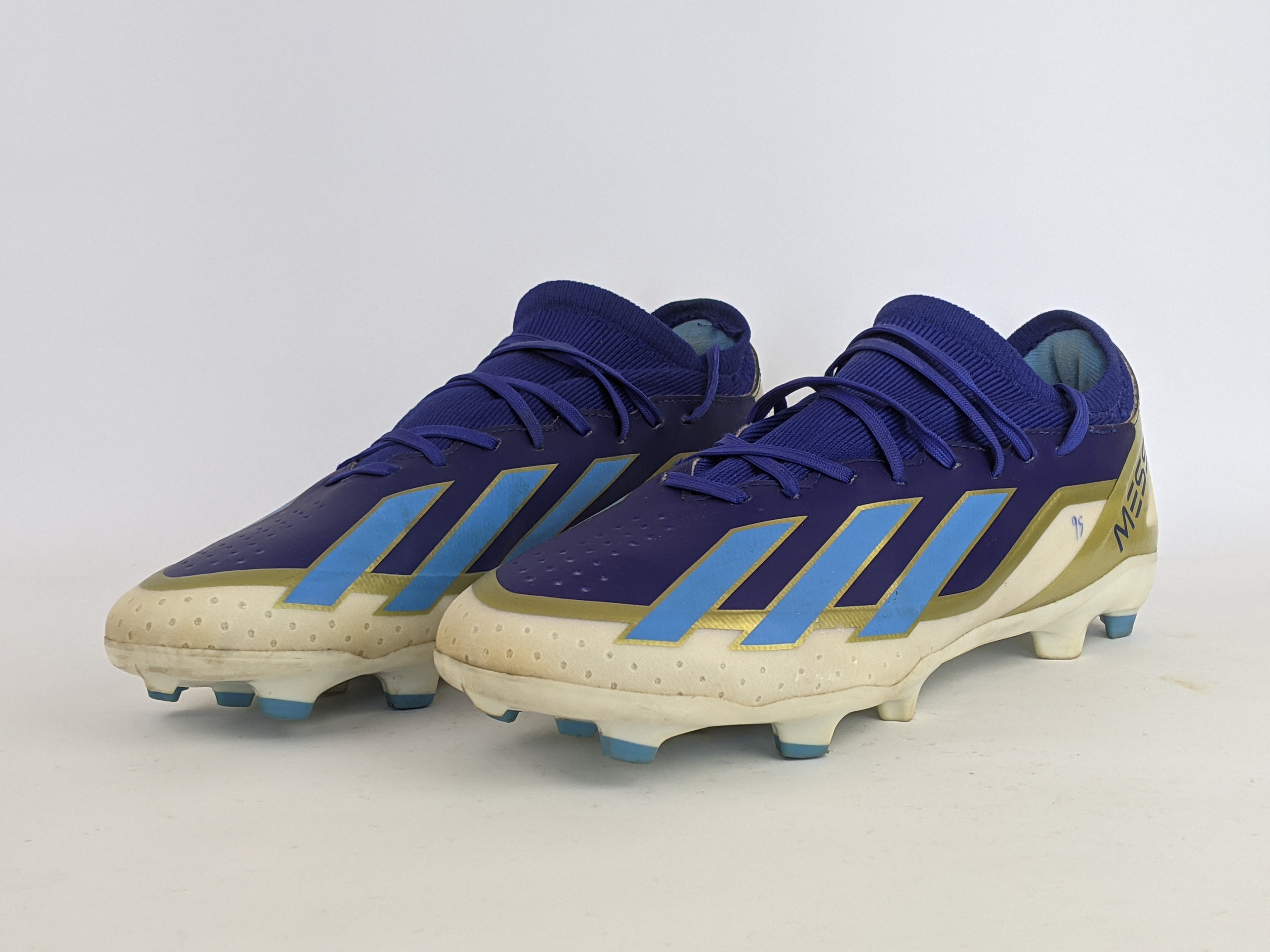 adidas X Crazyfast League FG Messi 'Lucid Blue/Cloud White