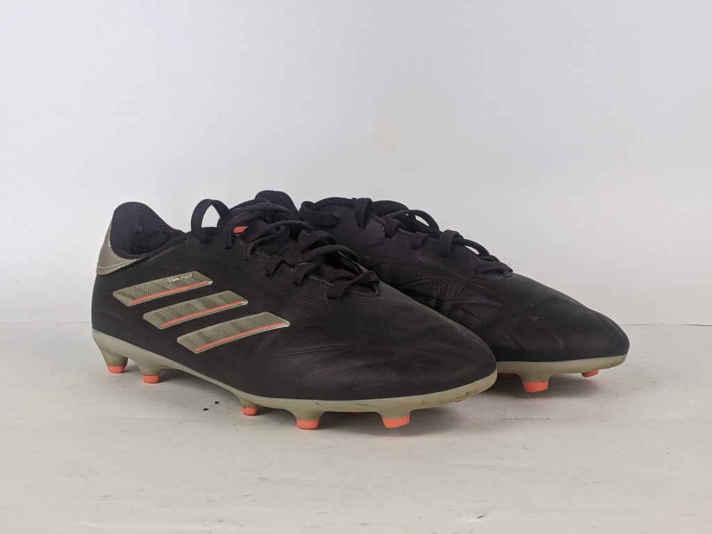 adidas Copa Pure 2 League FG Vivid Horizon - Aurora Black/Platin Metallic/Turbo Kids