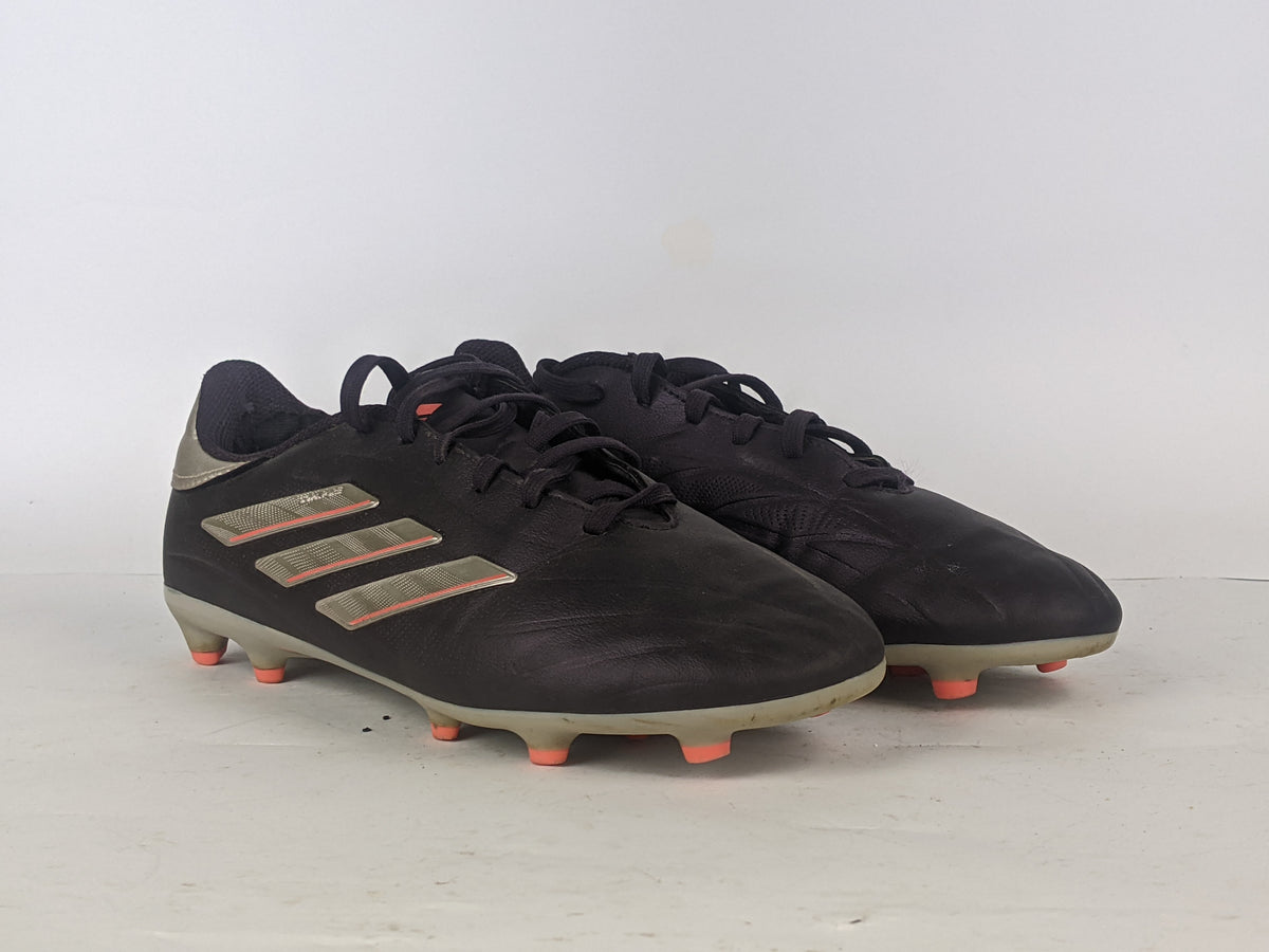adidas Copa Pure 2 League FG Vivid Horizon - Aurora Black/Platin Metallic/Turbo Kids