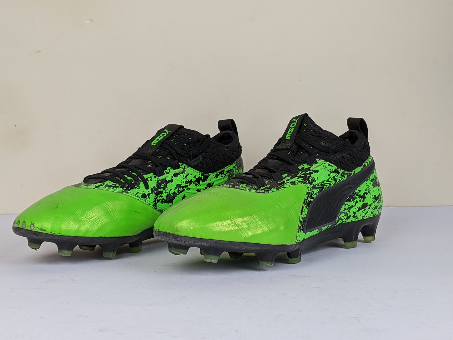 PUMA One 19.2 FG/AG Hacked - Green Gecko/PUMA Black