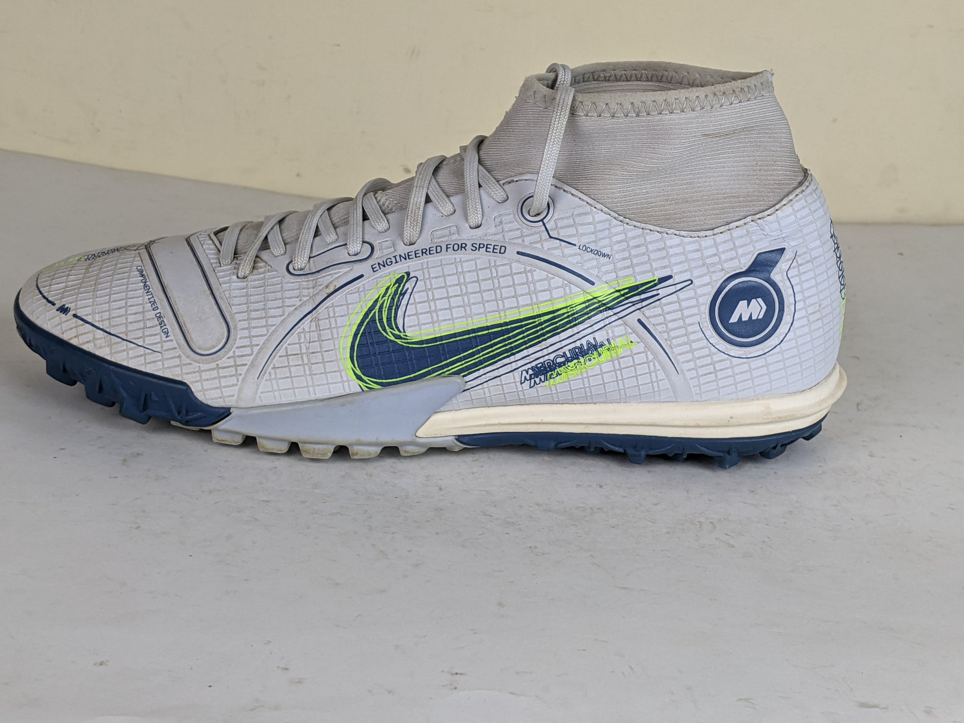 Nike Mercurial Superfly 8 Academy TF The Progress - Football Grey/Blackened Blue