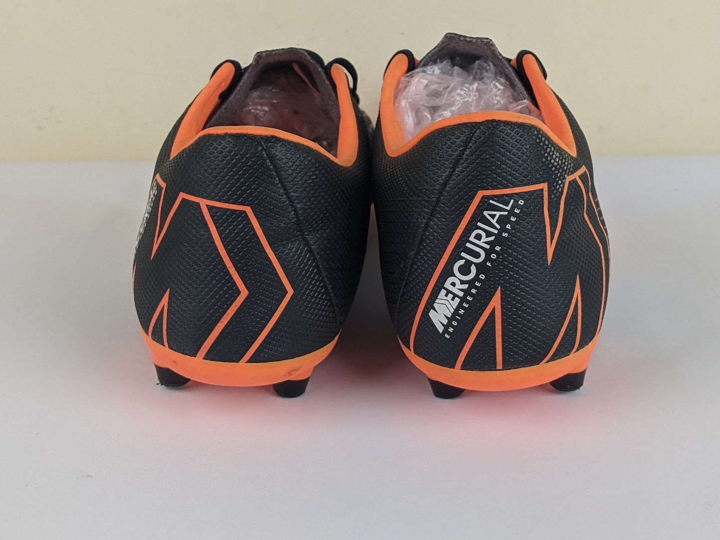 Nike Mercurial Vapor 12 Academy MG Fast AF - Black/Total Orange/White