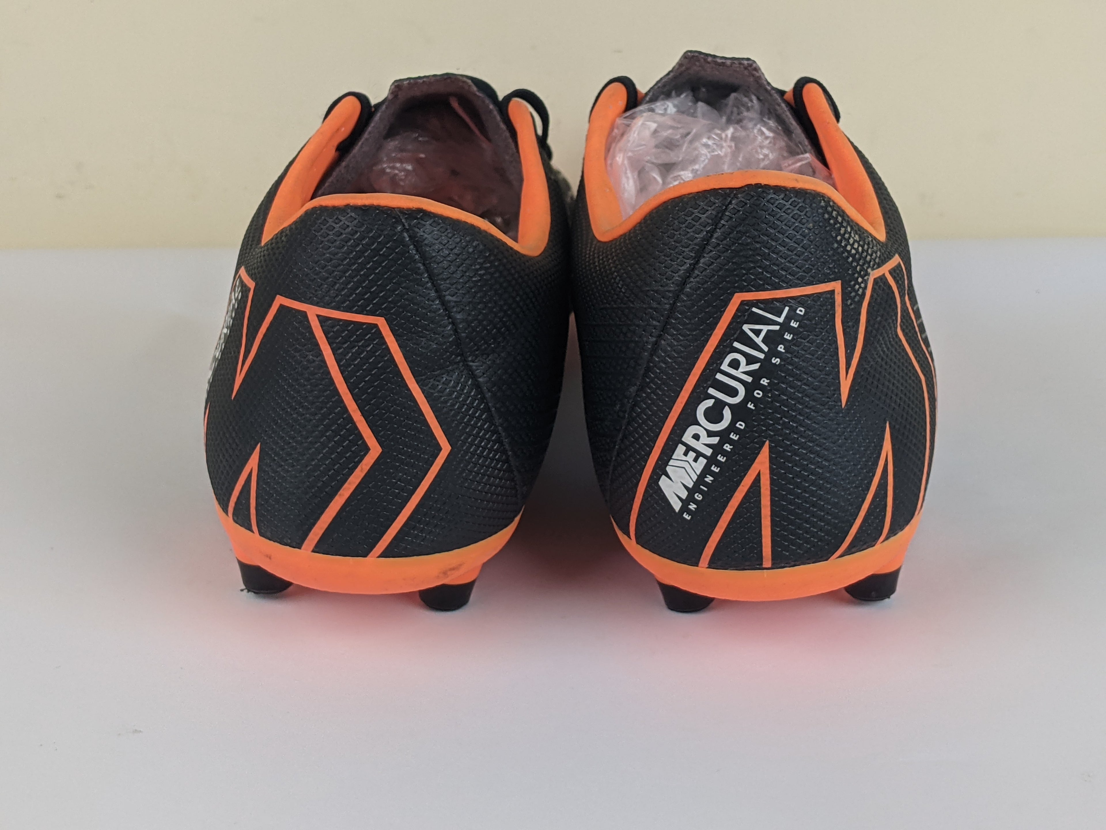 Nike Mercurial Vapor 12 Academy MG Fast AF - Black/Total Orange/White
