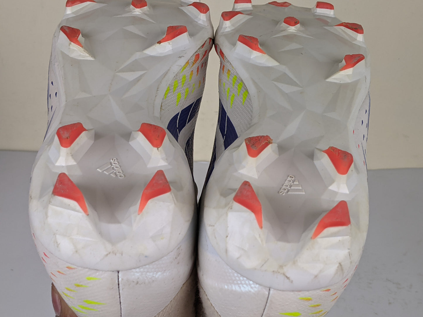 adidas Predator Edge .3 FG Al Rihla - Footwear White/Solar Yellow/Power Blue