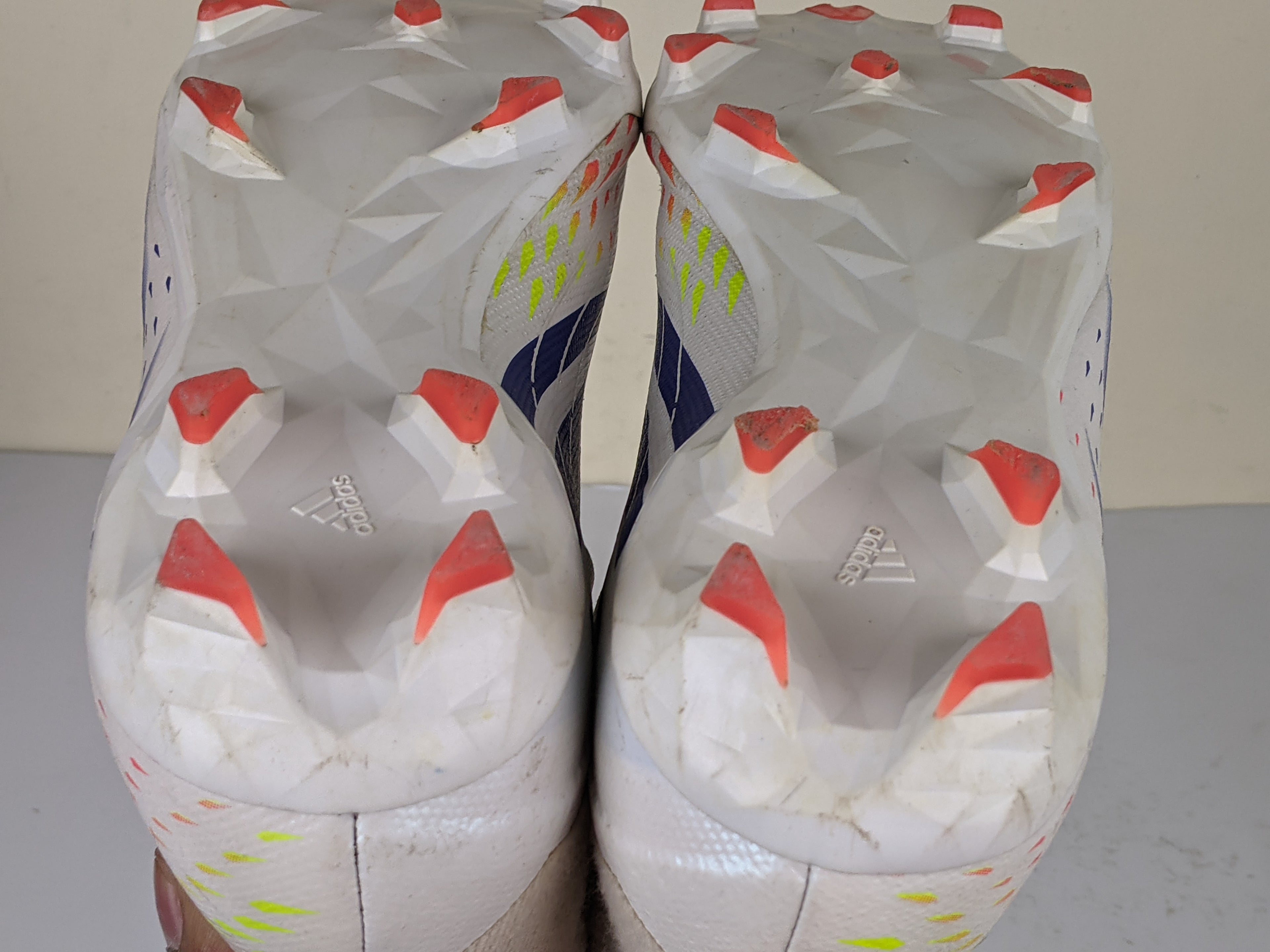 adidas Predator Edge .3 FG Al Rihla - Footwear White/Solar Yellow/Power Blue