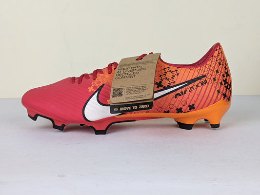 Nike Air Zoom Mercurial Vapor 15 Academy MG Dream Speed 7 - Lite Crimson/Pale Ivory/Bright Mandarin (Brand New)