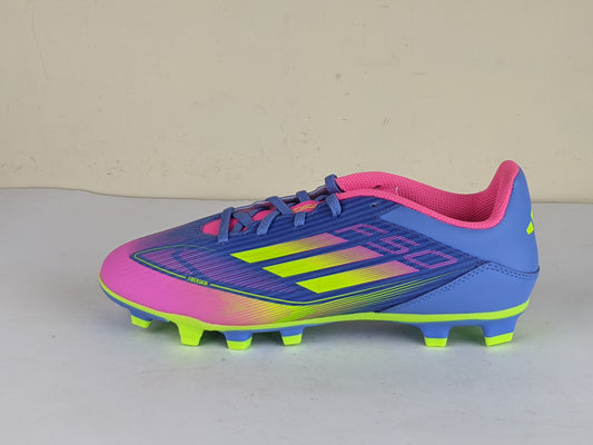 adidas F50 Club FxG Celestial Victory - Blue Fusion/Lucid Lemon/Lucid Pink (Brand New)