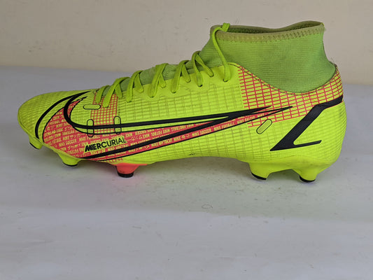 Nike Mercurial Superfly 8 Academy MG Motivation - Volt/Black/Bright Crimson