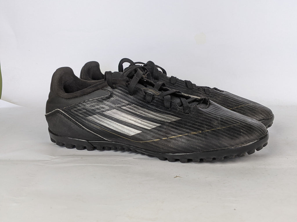 adidas F50 Club TF Dark Spark - Core Black/Iron Metal/Gold Metallic