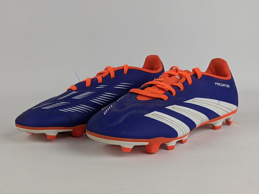 adidas Predator Club FxG Advancement - Lucid Blue/Footwear White/Solar Red Kids