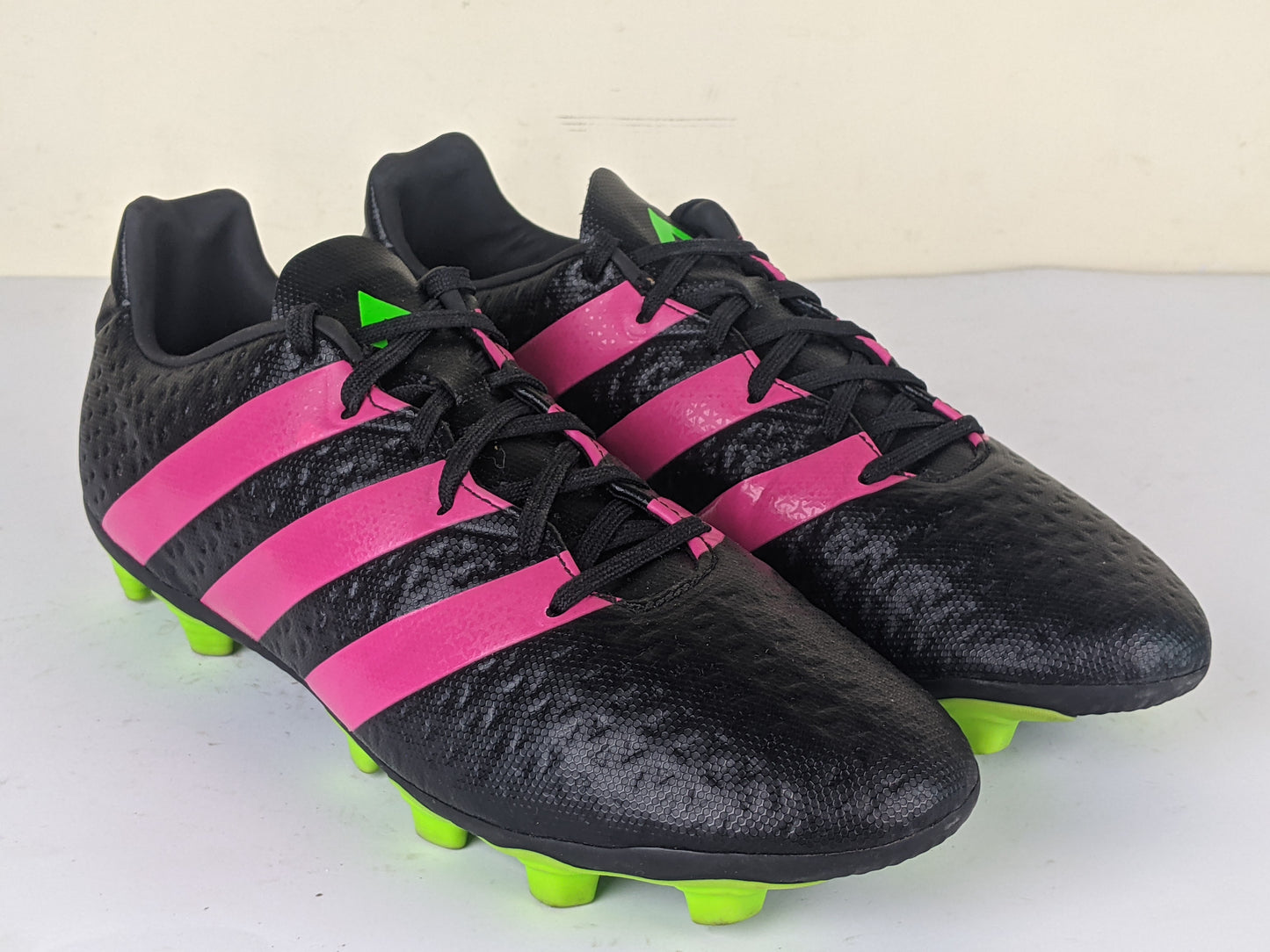 adidas Ace 16.4 FG 'Black/Green/Pink