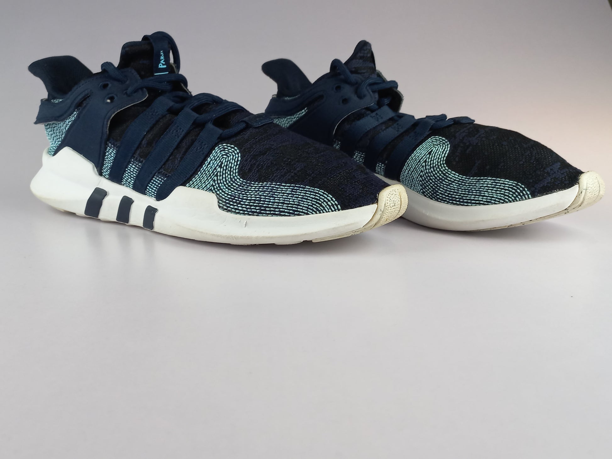 adidas x Parley EQT Support ADV 'Blue/Footwear White'-Sneakers-Athletic Corner